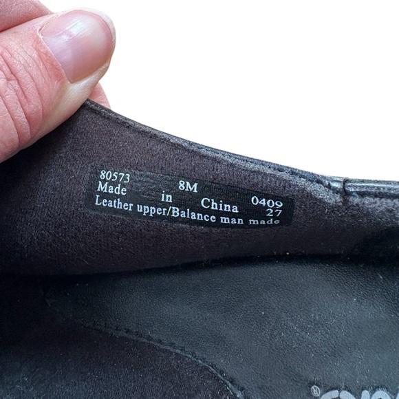 NEW, Clarks, Black Leather Mary Jane Comfort Shoes, Size 8M - Picture 8 of 10